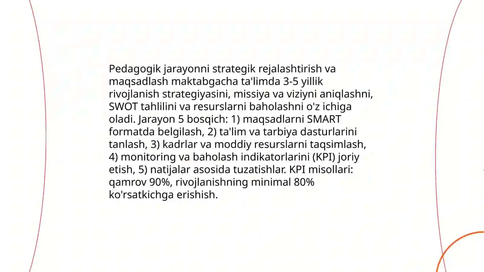 Pedagogik jarayonni boshqarish 3