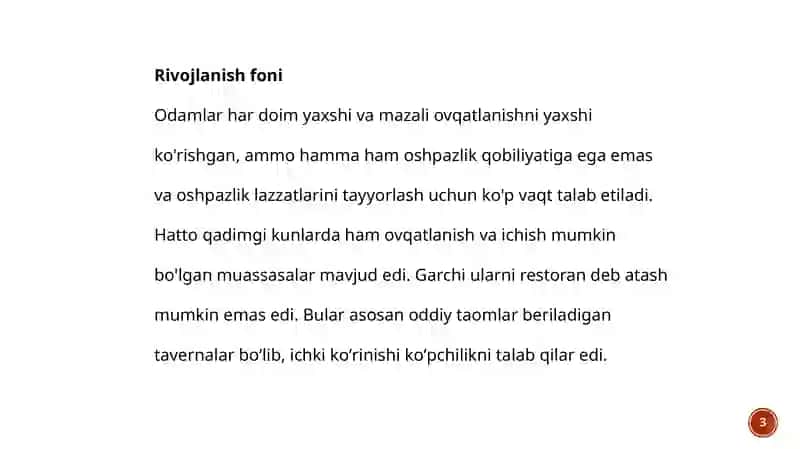 MCDONALD’S RESTORANLAR TARMOG’INING KELIB CHIQISH TARIXI 3