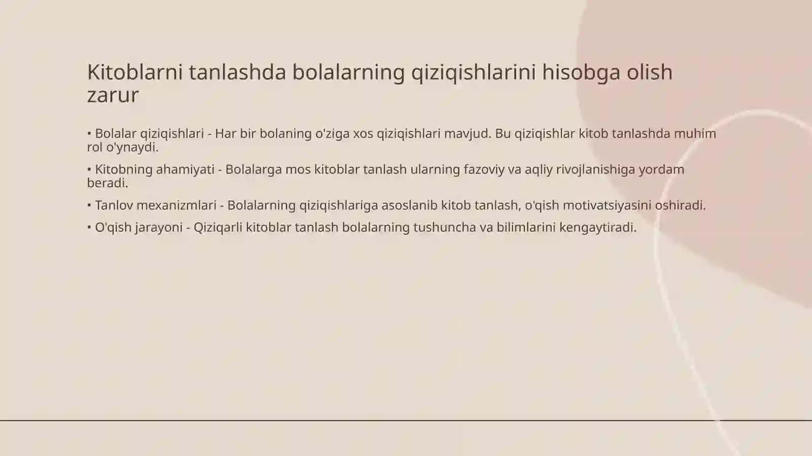 Boshlang'ich sinflarda mustaqil kitobxonlikni shakllantirish 3