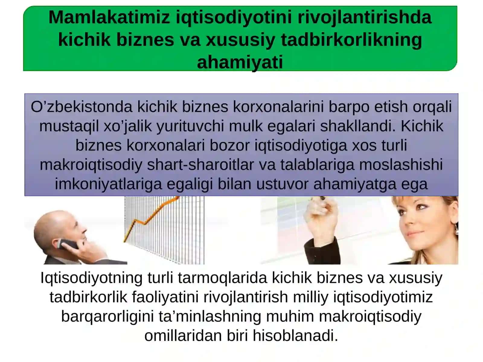 KICHIK BIZNES VA XUSUSIY TADBIRKORLIKKA XORIJIY INVESTITSIYALARNI JALB ETISH 3