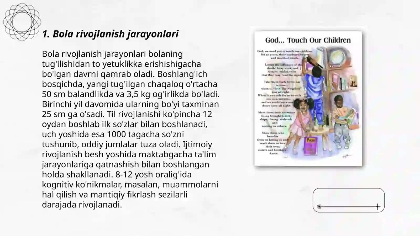 Bollarni gigeynik tarbiylash 3