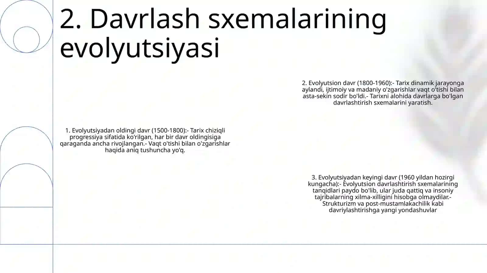 Falsafiy Taffakurning Tarixiy Davrlashtirish Muammosi 3