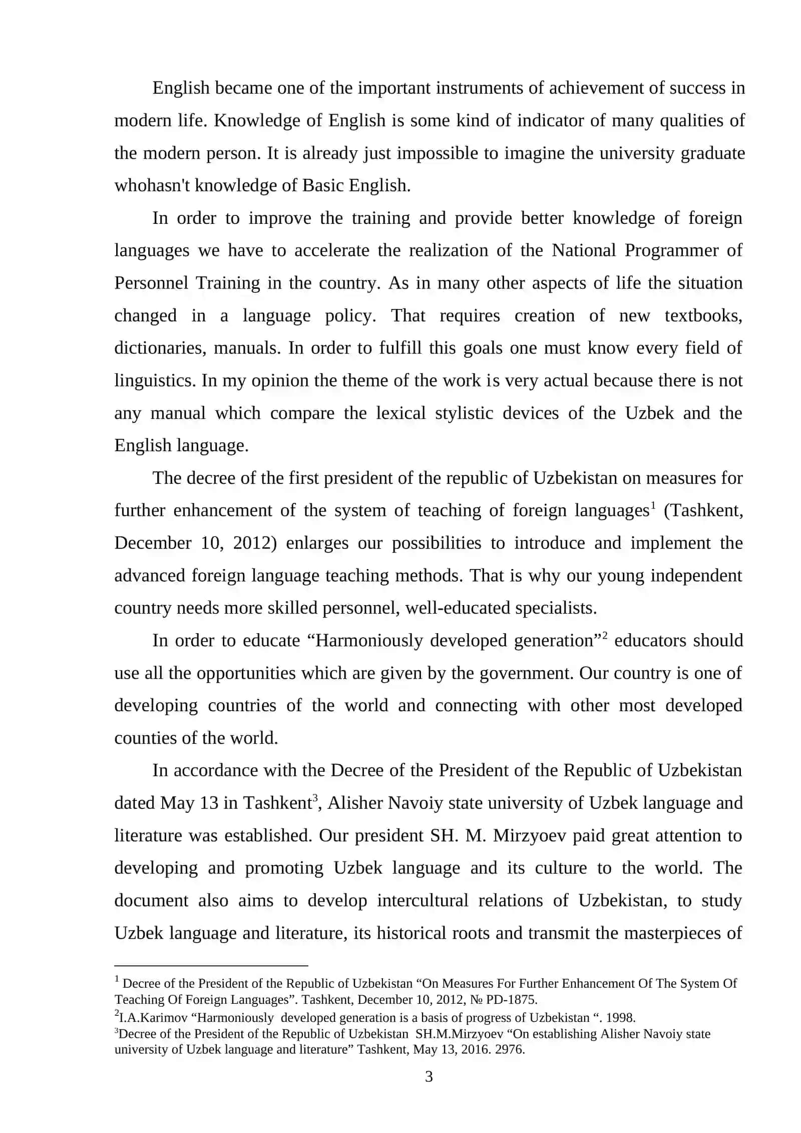 Development of creative abilities in teaching English 3