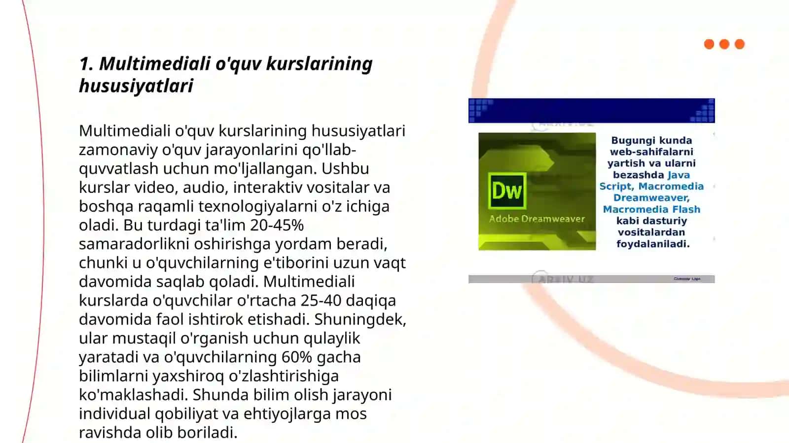 Pedagogik dasturiy vositalar 3