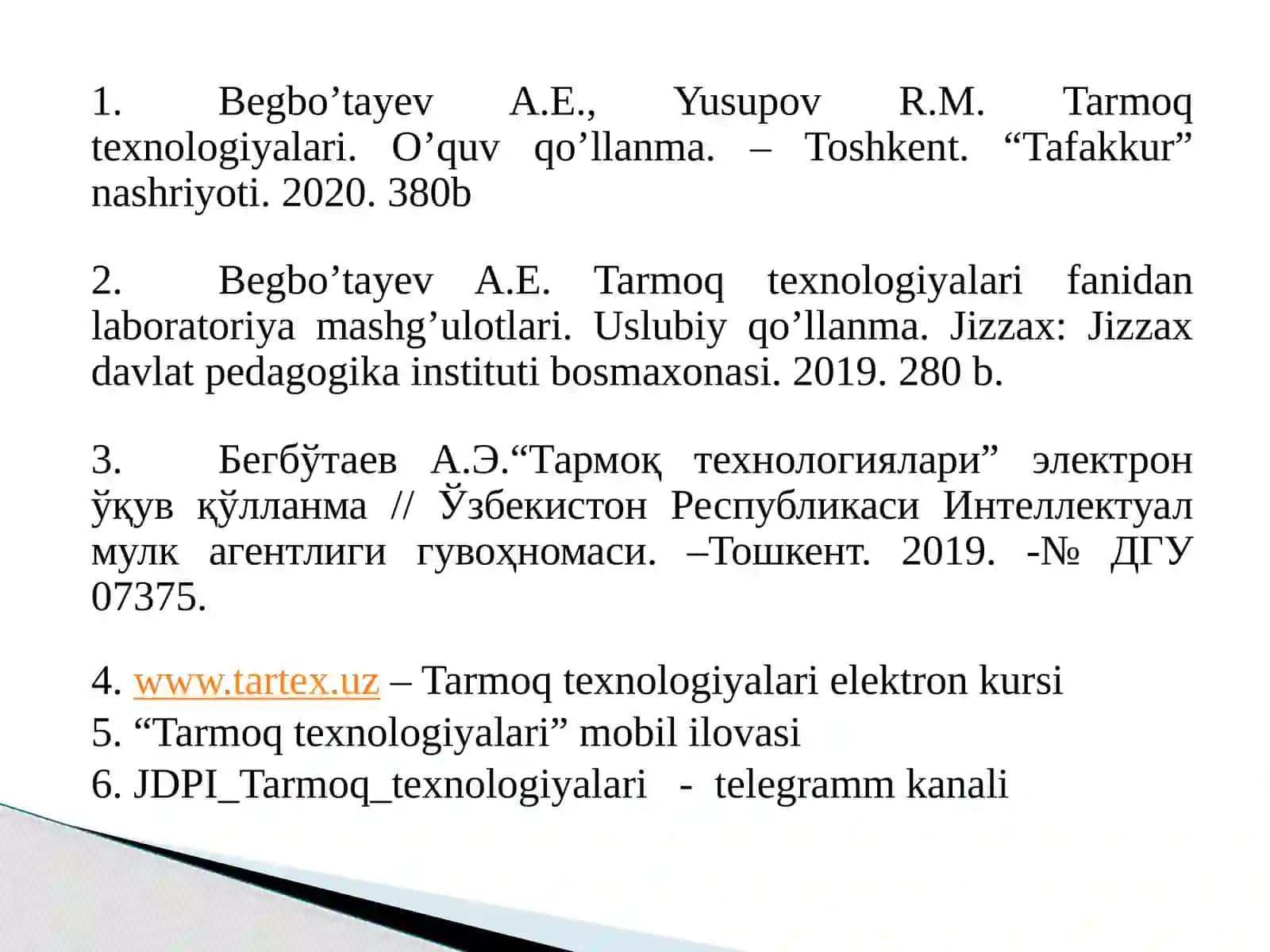 Informatika va axborot texnologiyalari 3