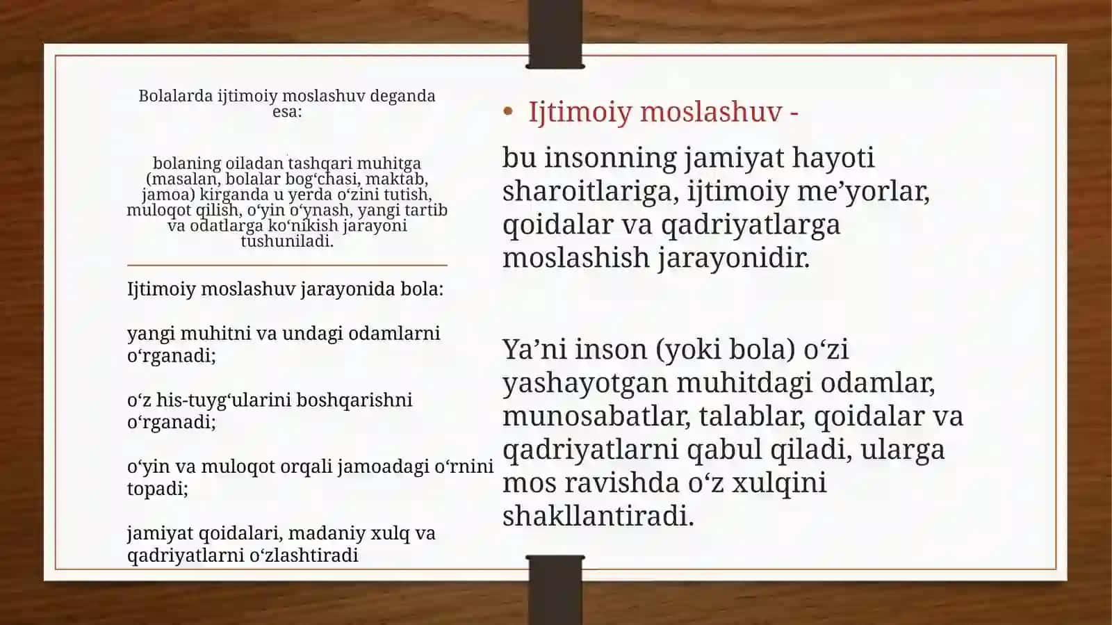 Ijtimoiypedagogika fanidan bolalar qanday o‘rganadi? 3