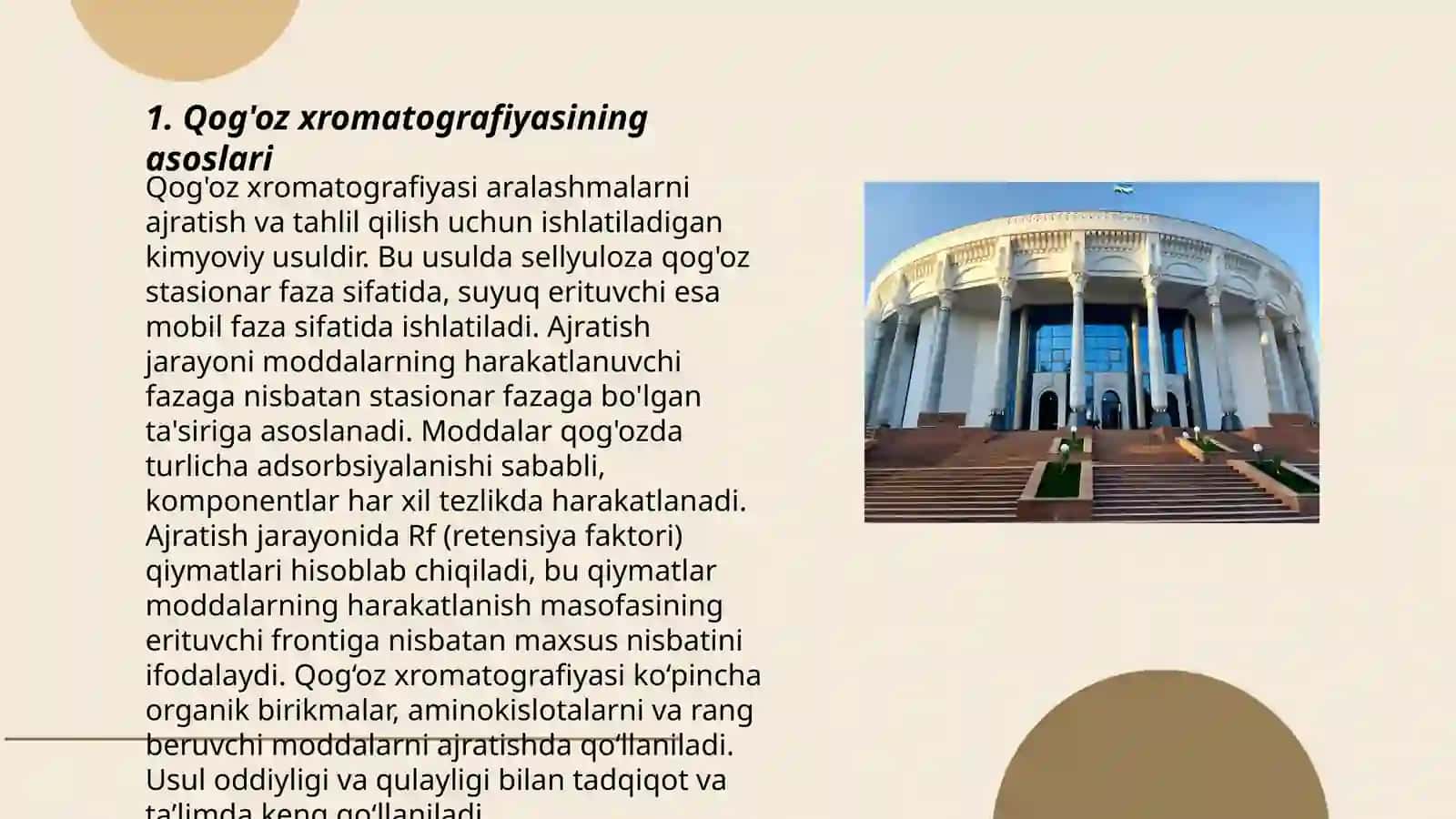 Qo'g'oz xromatografiyasi orqali monosaxaridlarni ajratish 3
