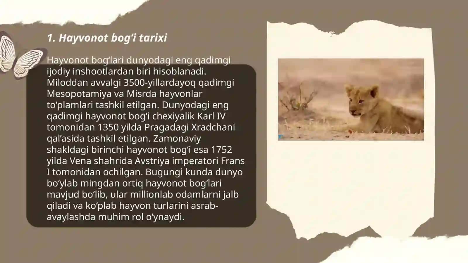 Hayvonot bog‘i tarixi 3