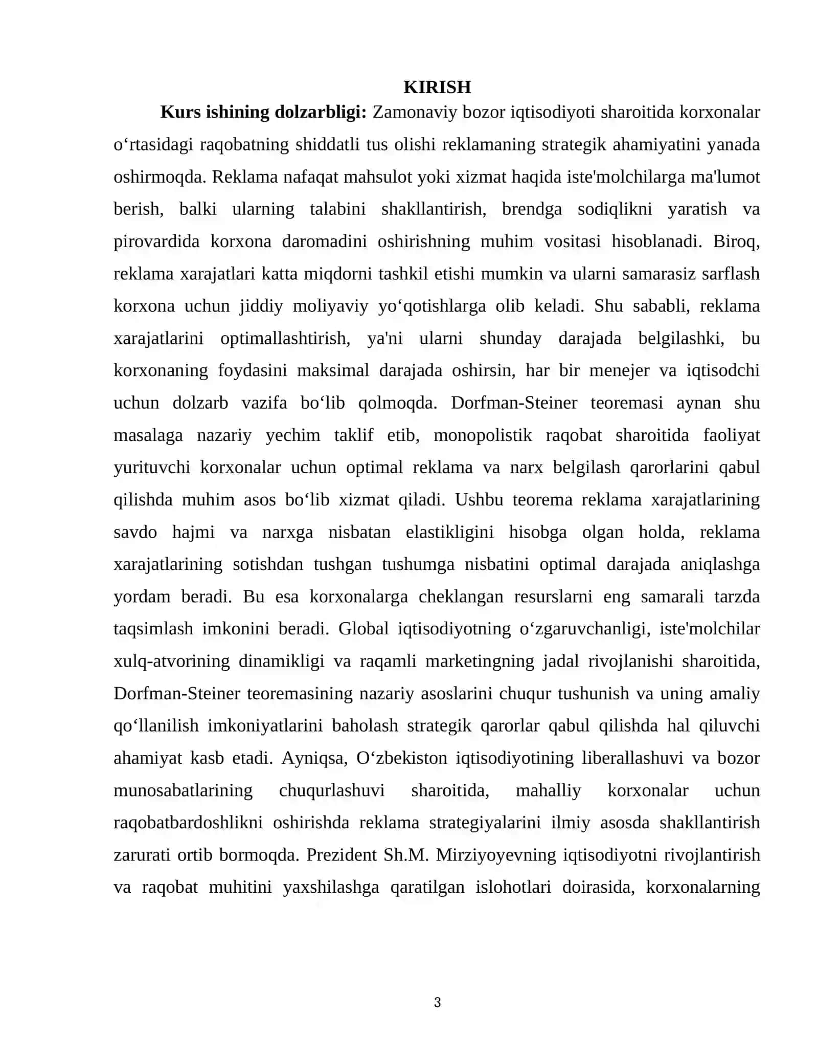 REKLAMA VA DORFMAN-STEINER TEOREMASI 3