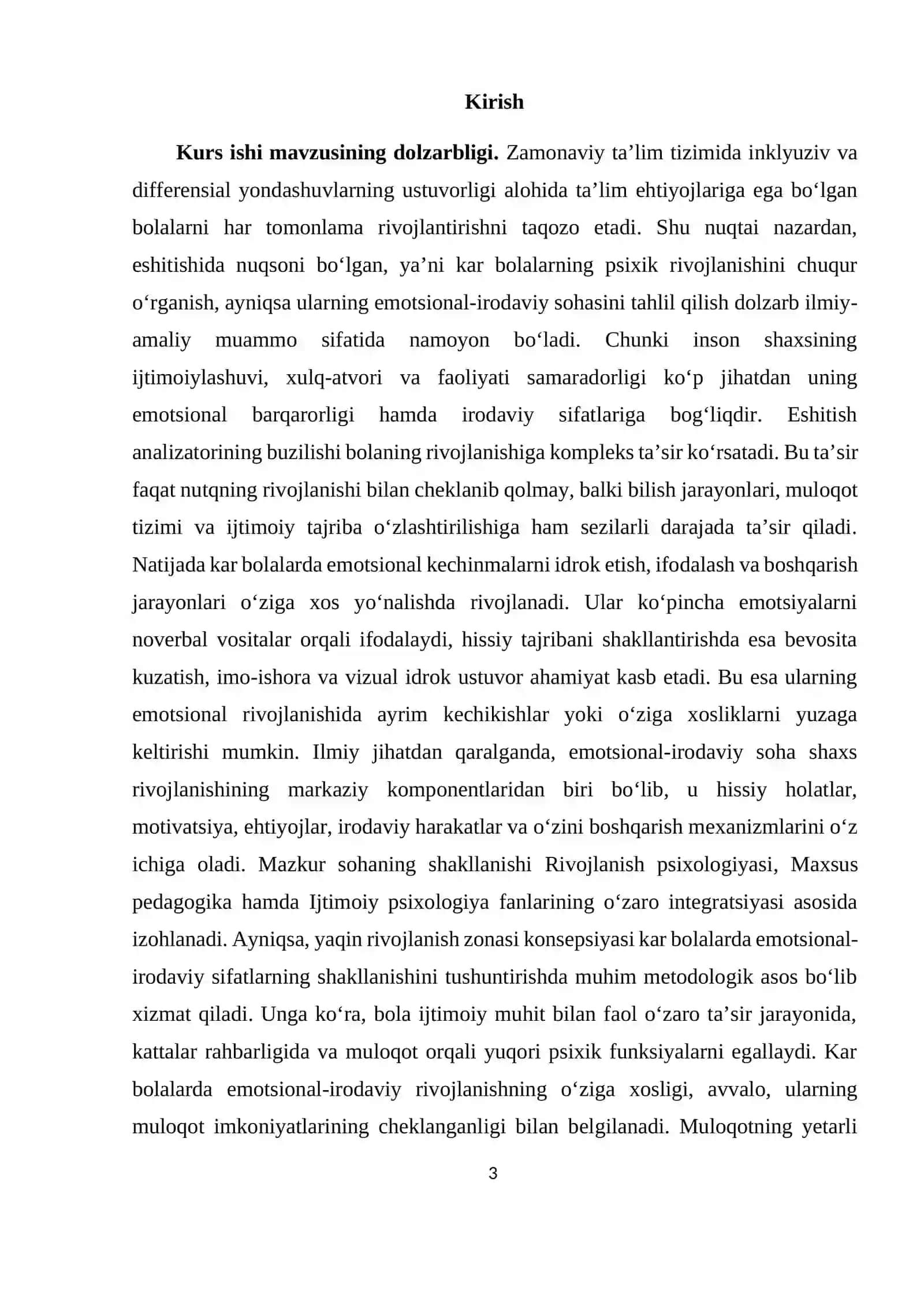 Kar bolalarda emotsional-irodaviy sohaning rivojlanishining o‘ziga xos xususiyatlari 3