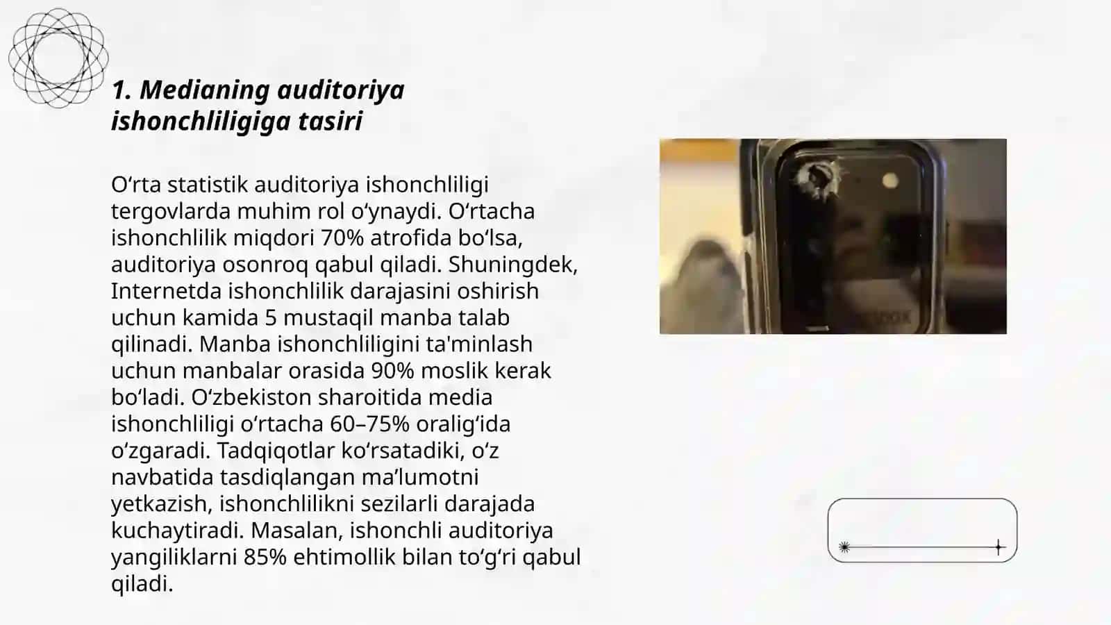 Medianing auditoriyaga tasiri 3