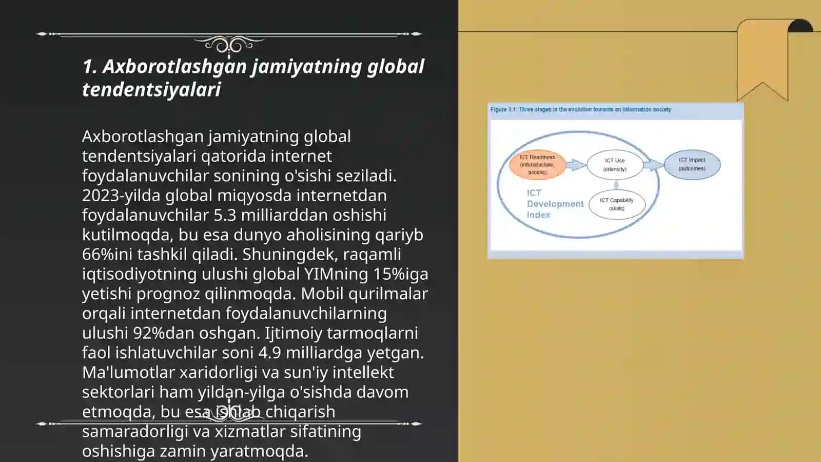 Axborotlashgan jamiyat va uning istiqbollari 3
