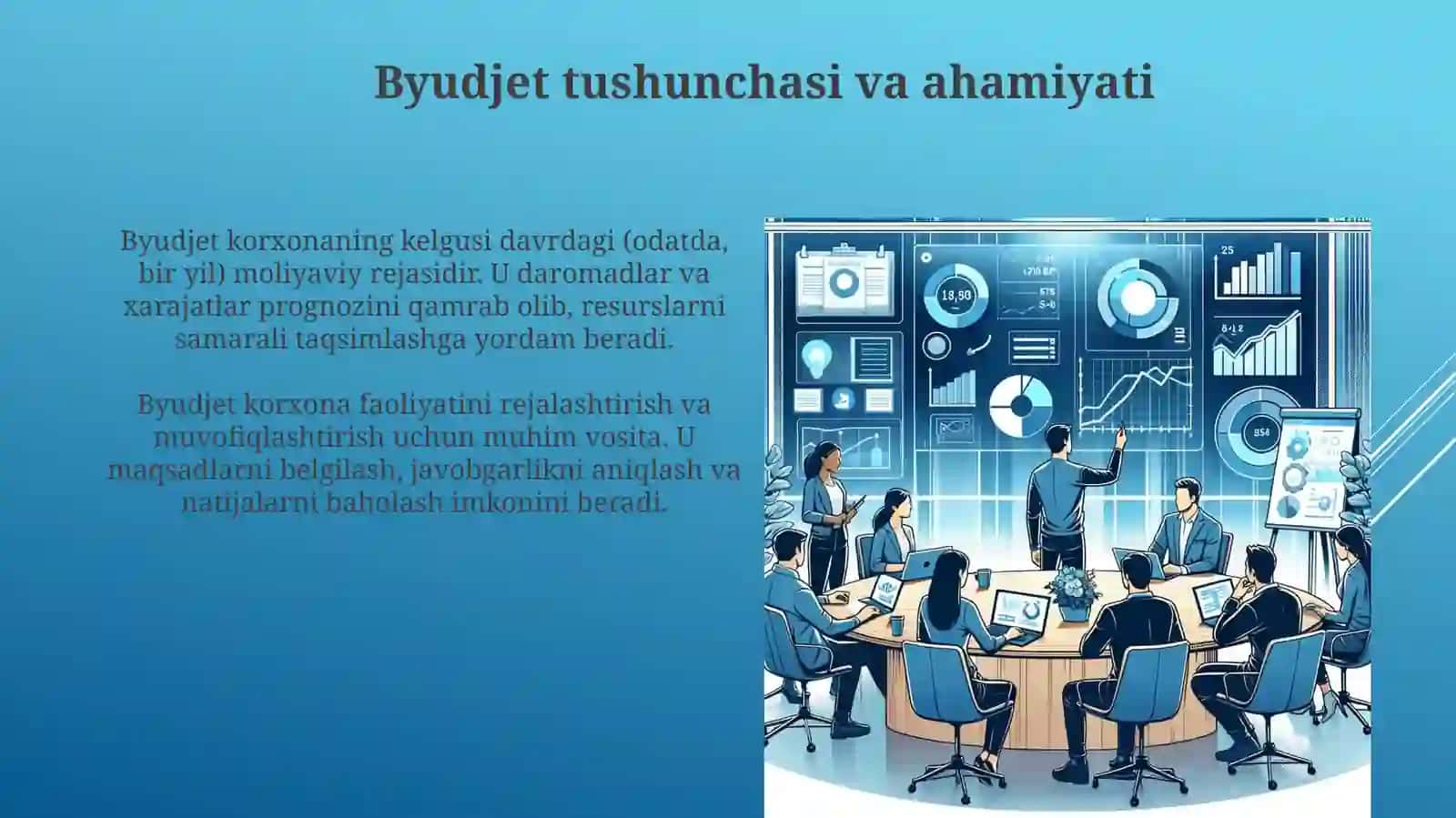 Byudjet tushunchasi, turlari va ahamiyati 3