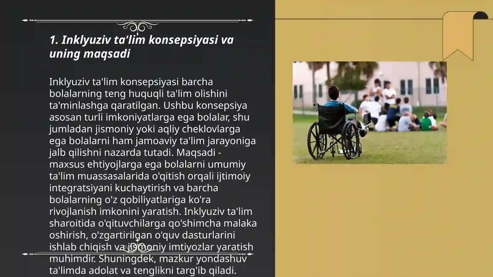 Inklyuziv taʼlim modellari: tahlil va xuxusiyatlari 3