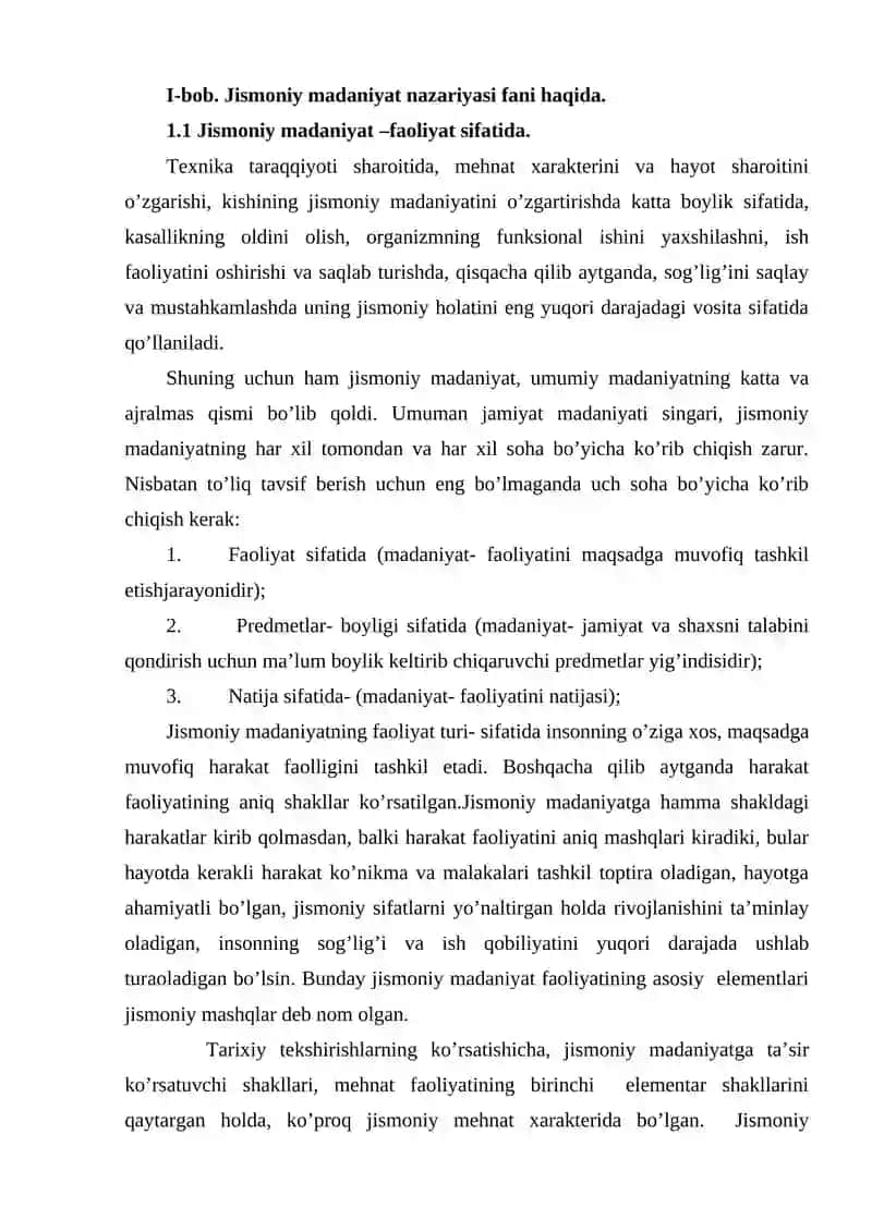 Jismoniy madaniyat nazariyasi fani 3