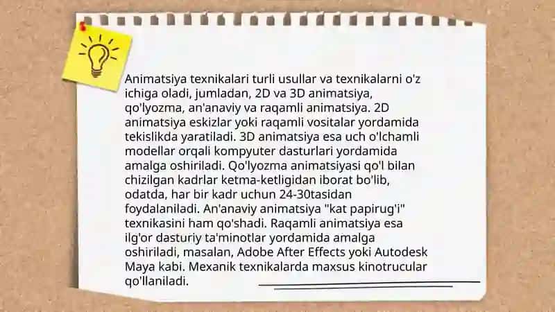 Animatsiya effektlari 3