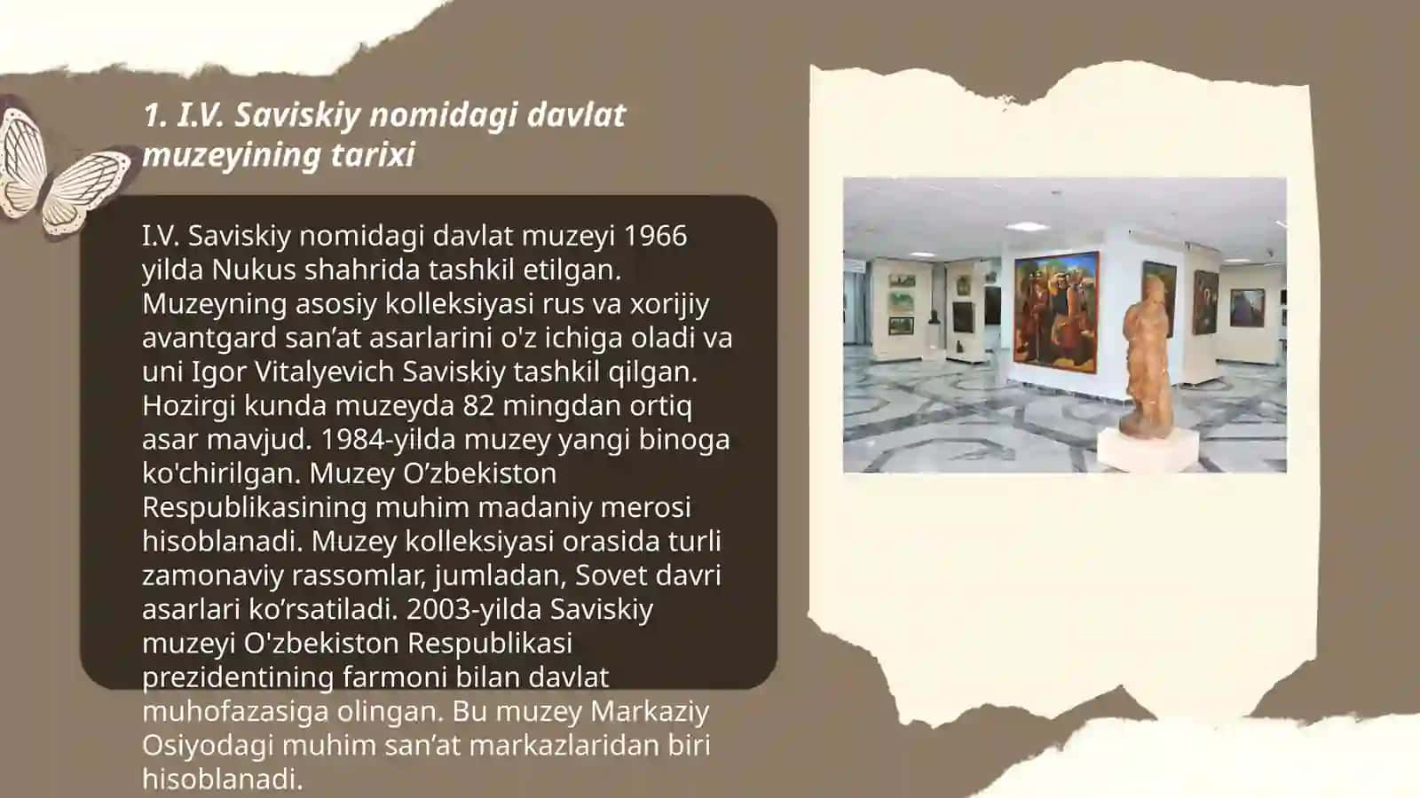 I.V. Saviskiy nomidagi davlat muzeyi 3