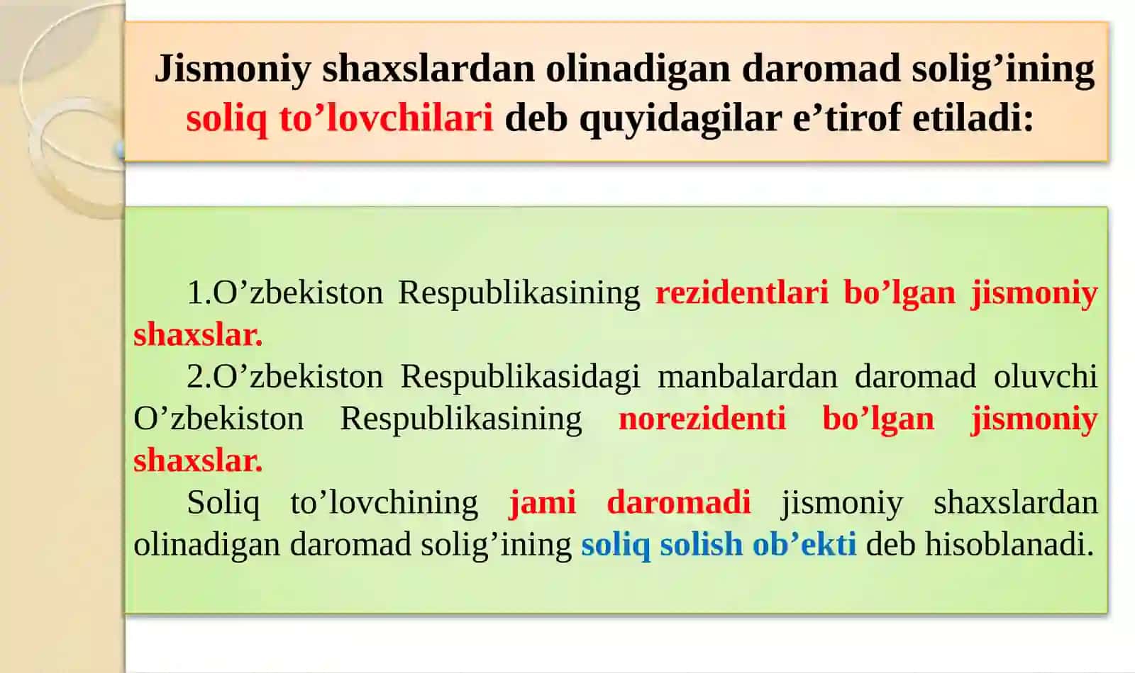 Jismoniy shaxslardan olinadigan daromad solig’i 3