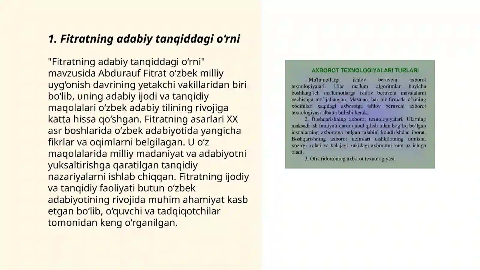 Fitratning Adabiyotshunoslik Faoliyatiga Doir Tadqiqot va Maqolalarini O'rganish 3