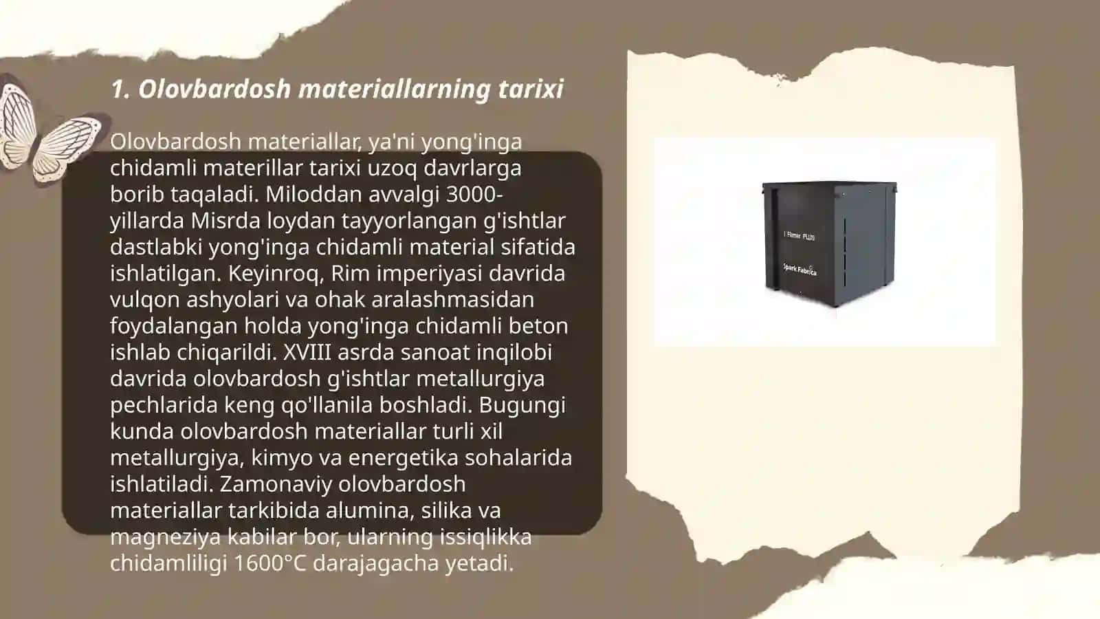 Olovbardosh materiallar 3