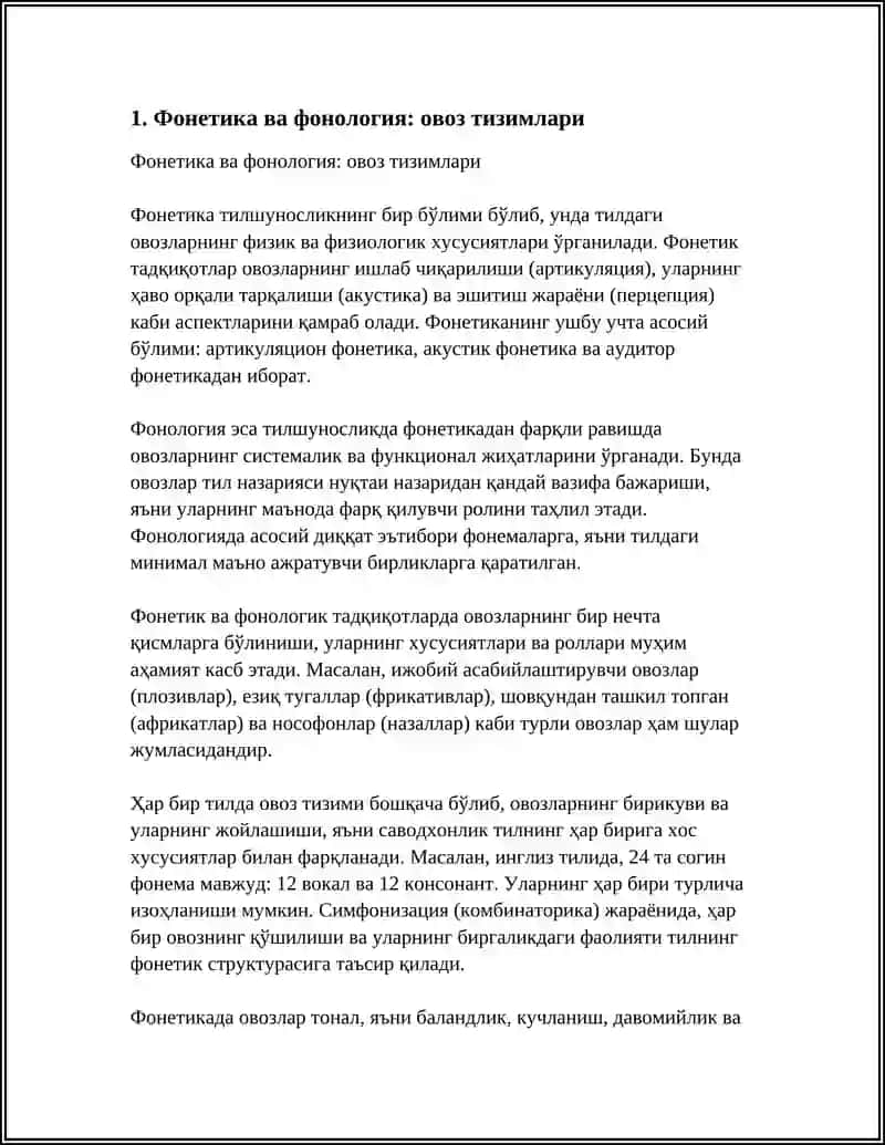 Фонетика ва фонология: овоз тизимлари 3