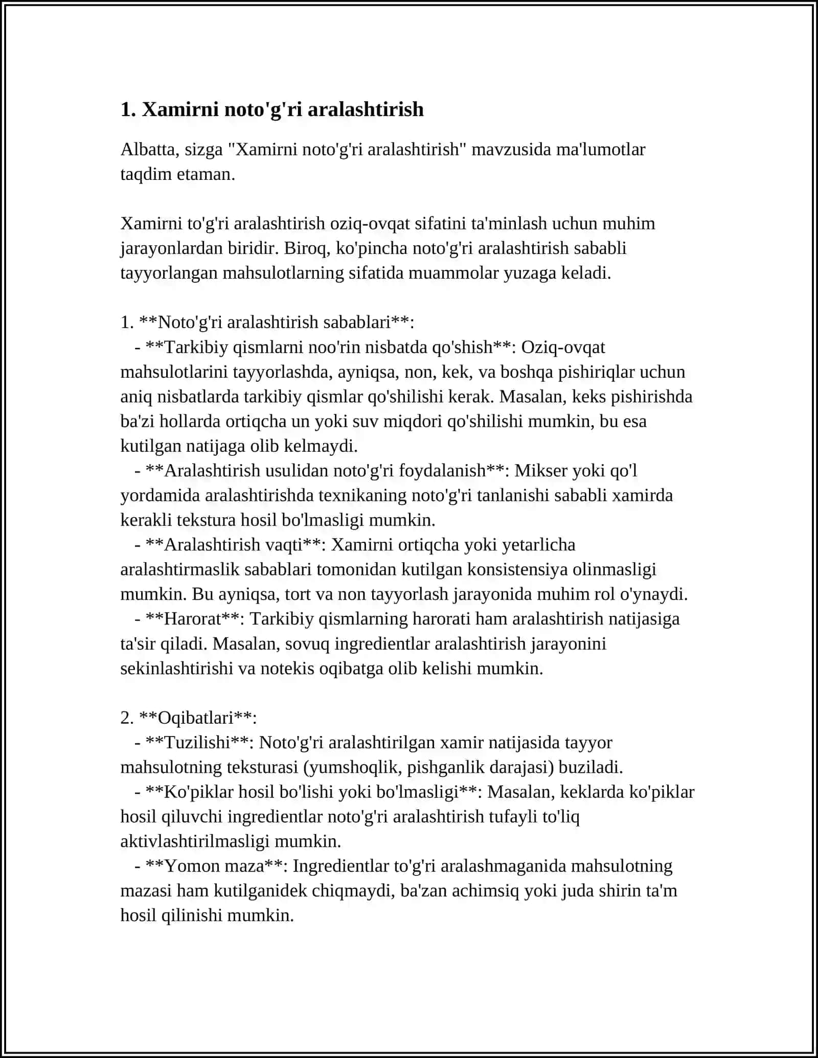 YOYLI PRATEZLARNI TAYYORLASH BOSQICHLARIDA UCHRAYDIGAN XATO KAMCHILIKLARI 3