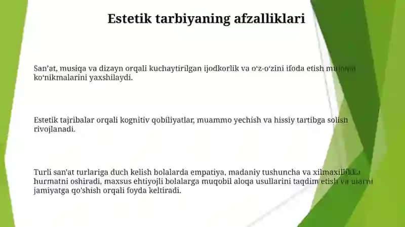 Maxsus ehtiyojli bolalarning estetik ehtiyojlarini tushunish 3