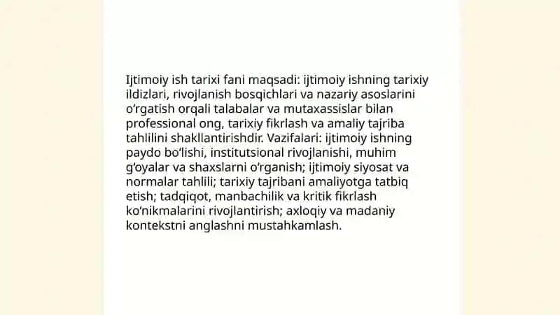 Ijtimoiy ish tarixi fani sifatida 3