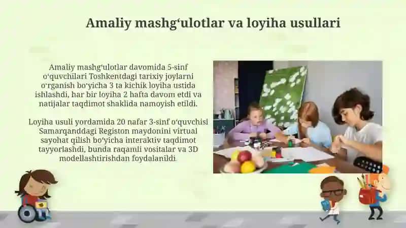Boshlang'ich sinf o'quvchilarining o'quv - bilish faoliyatlarini tashkil etish usullari 3