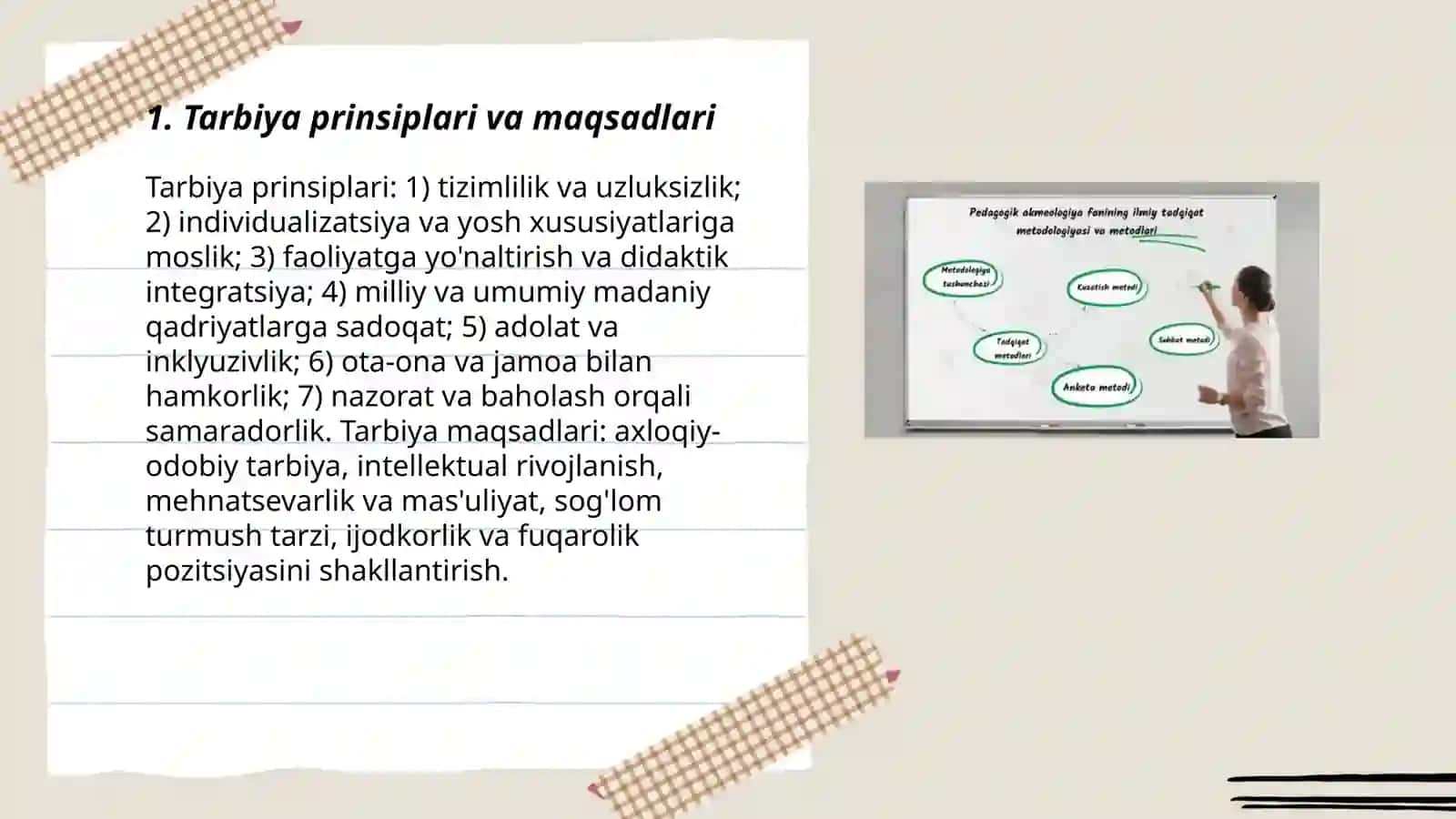 Boshlang'ich ta'limda tarbiyaning umumiy metodlari va vositalari 3