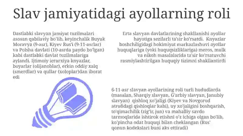 Slavyan xalqining ijtimoiyahvolivaularidagi davlatlarning shakllanishi 3