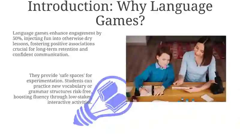 The importance of language games in English language teaching 3