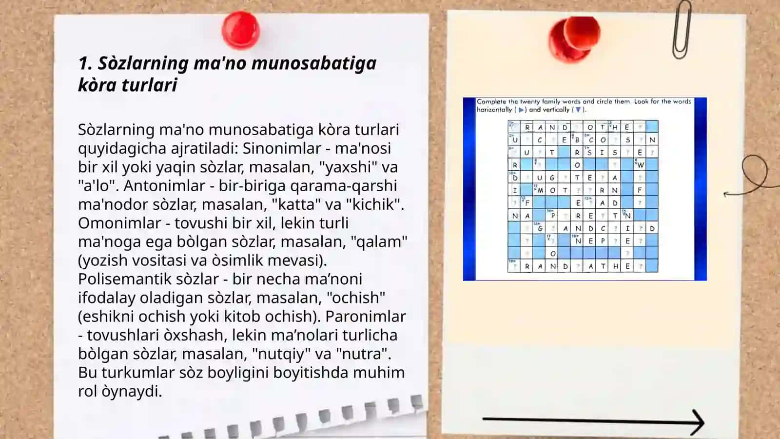 Sòzlarning ma'no munosabatiga kòra turlari 3