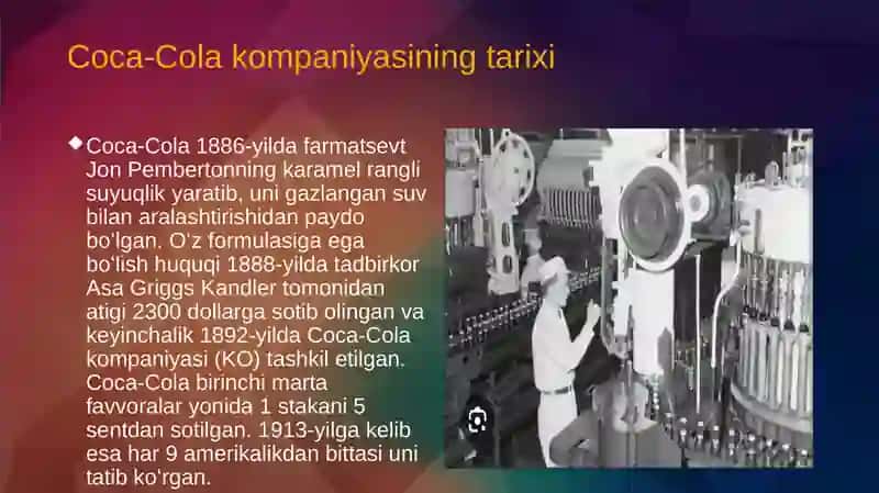 Coca-Cola kompaniyasi 3