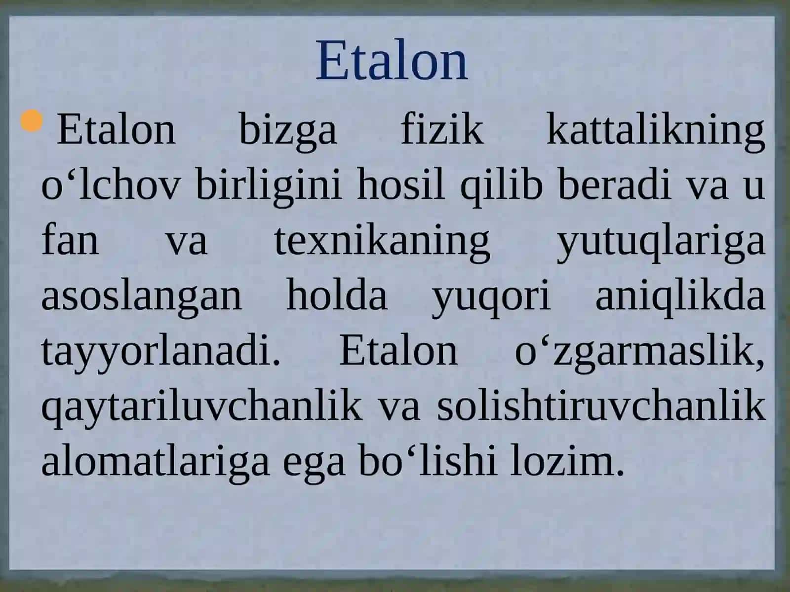 O'zbekiston milliy etalon bazasi 3