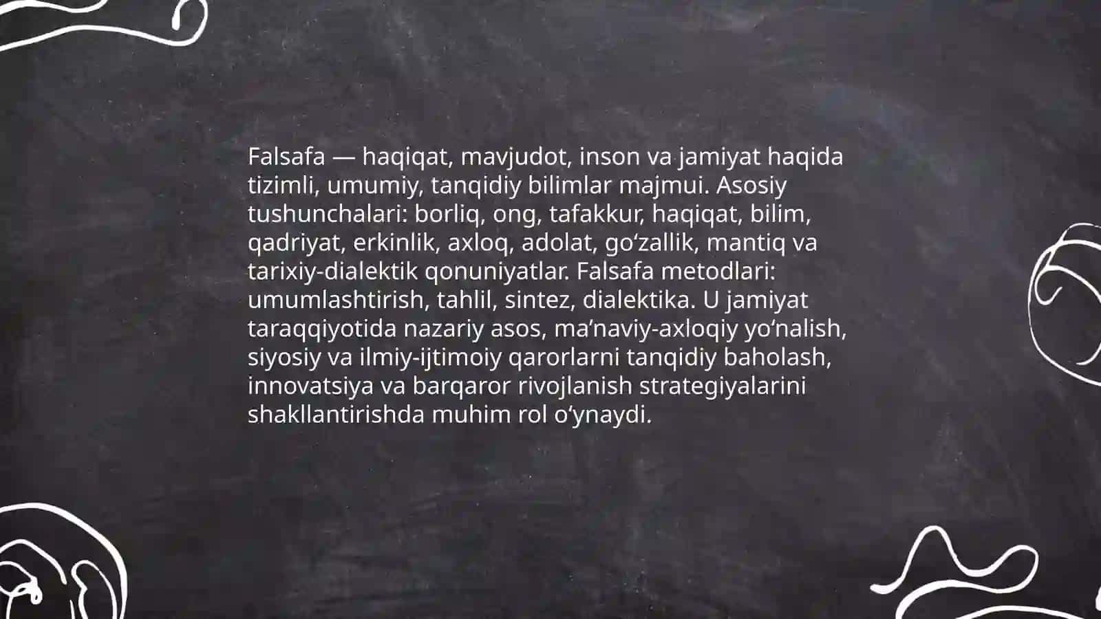 Falsafaning mohiyati jamiyat taraqqiyotidagi oʻrni 3