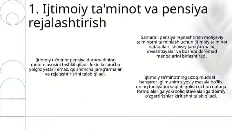 Ijtimoiy siyosat va ijtimoiy xavfsizlik 3