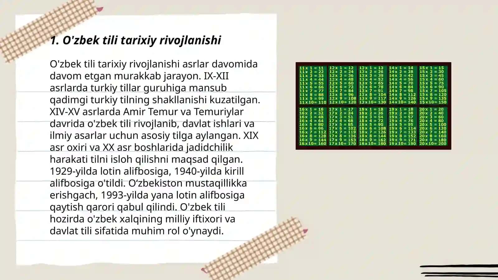 O'zbek tilshunosligi va uning rivojlanish yo'llari 3