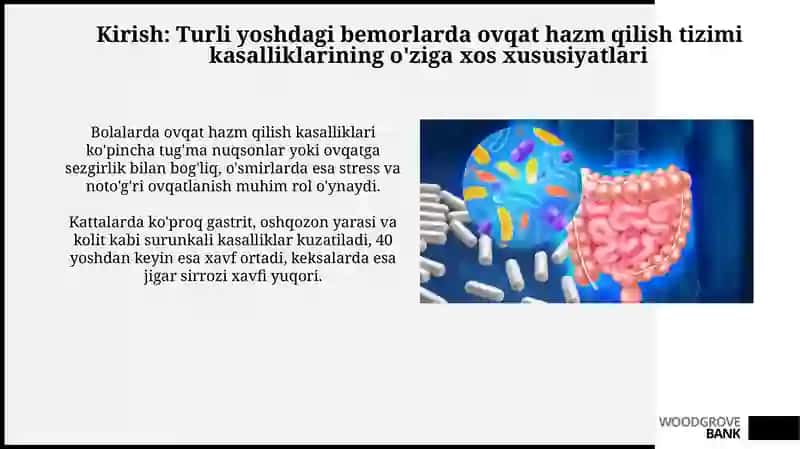 Turli yoshdagi bemorlarda ovqat hazm qilish tizimi kasalliklari 3