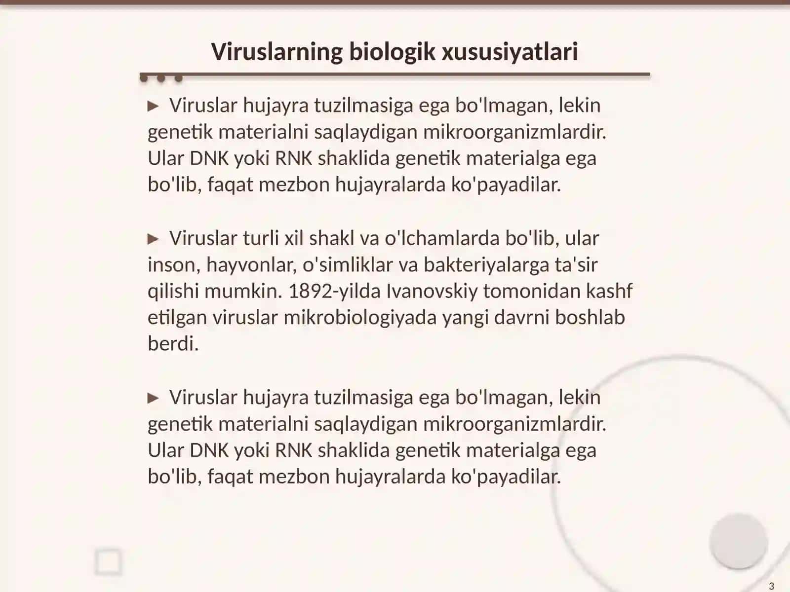 Viruslarning gen injeneriyasida qo'llanilishi 3