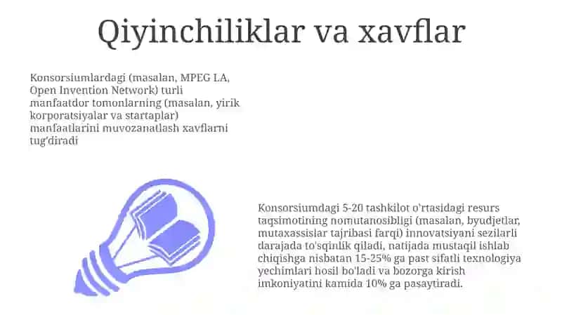 Texnologiyalar konsortsumning innovatsiyalarga ta'siri 3