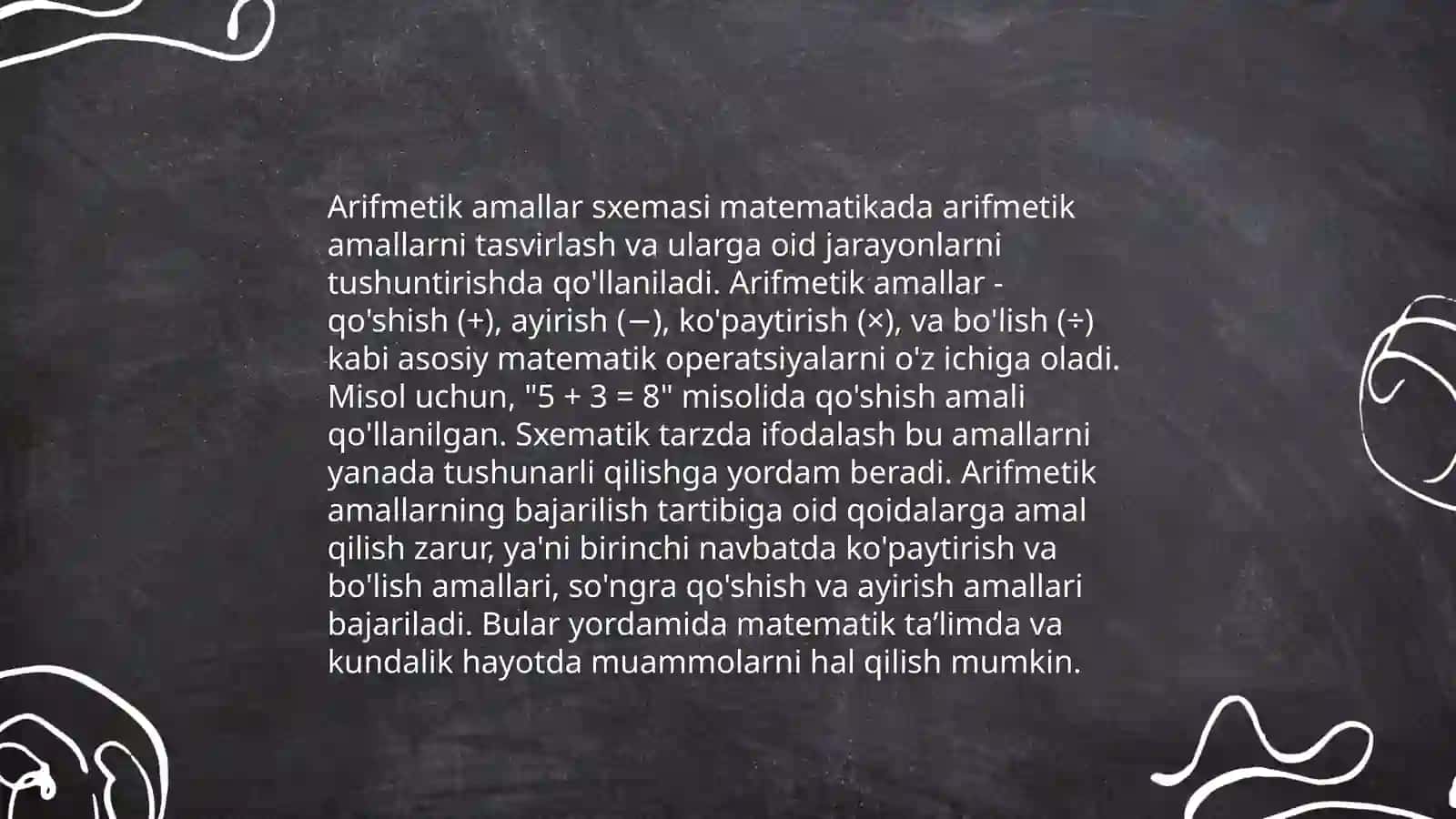 Rasm sxema chizma asosida matematikadan masala yechishga órgatish metodikasi (3-4-sinflar fouradida) 3