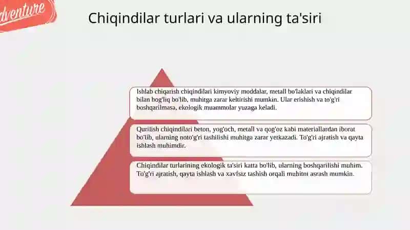 Ishlab chiqarish va qurilish chiqindilari 3