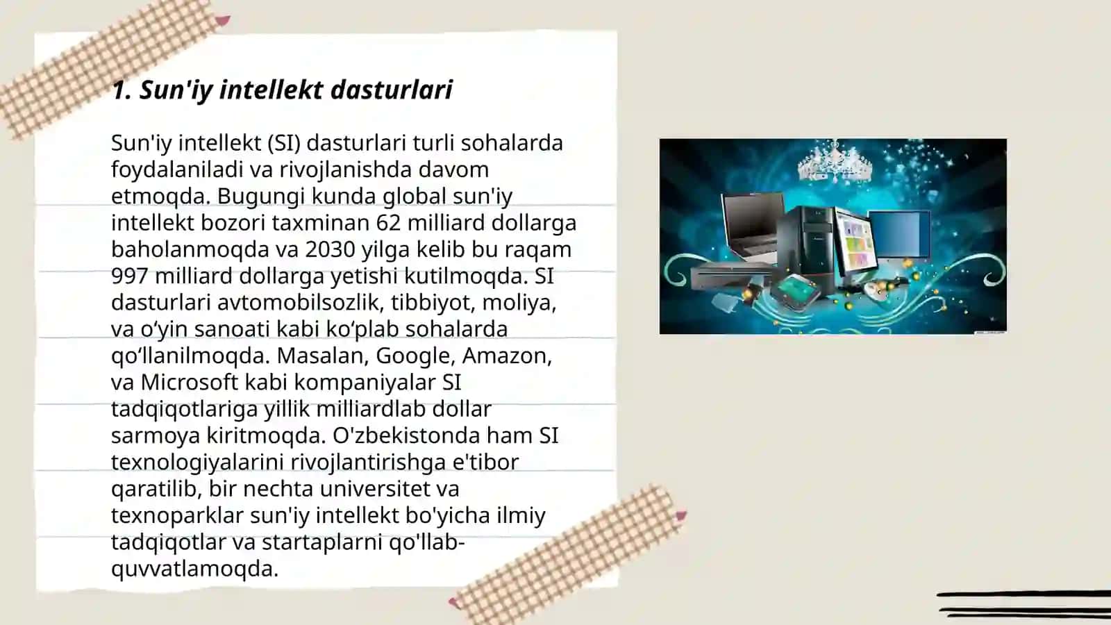 Sun'iy intellekt dasturlari 3