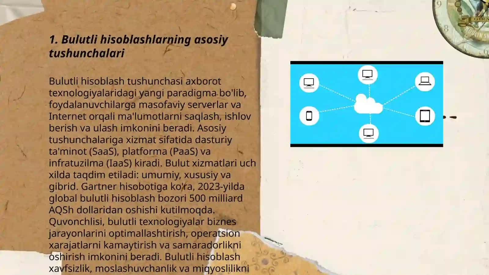 Bulutli hisoblashlar(Cloud computing) va ularning asosiy tushunchalari 3