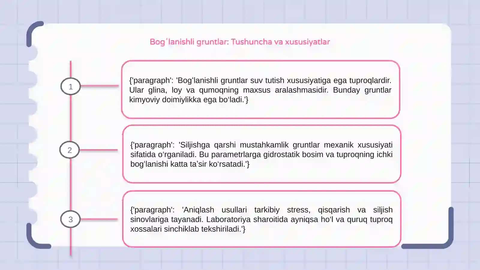 Bogʻlanishli gruntlarning siljishga qarshi mustahkamligini aniqlashga oid usullar 3