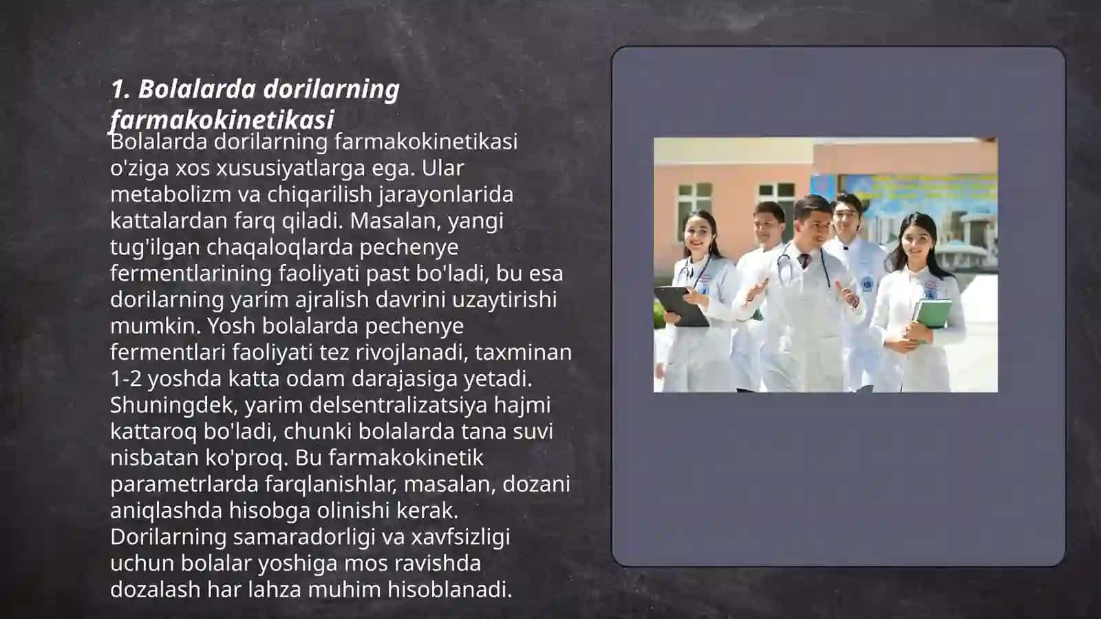Pediatriya amaliyotida dorilarni qo’llanilishi 3