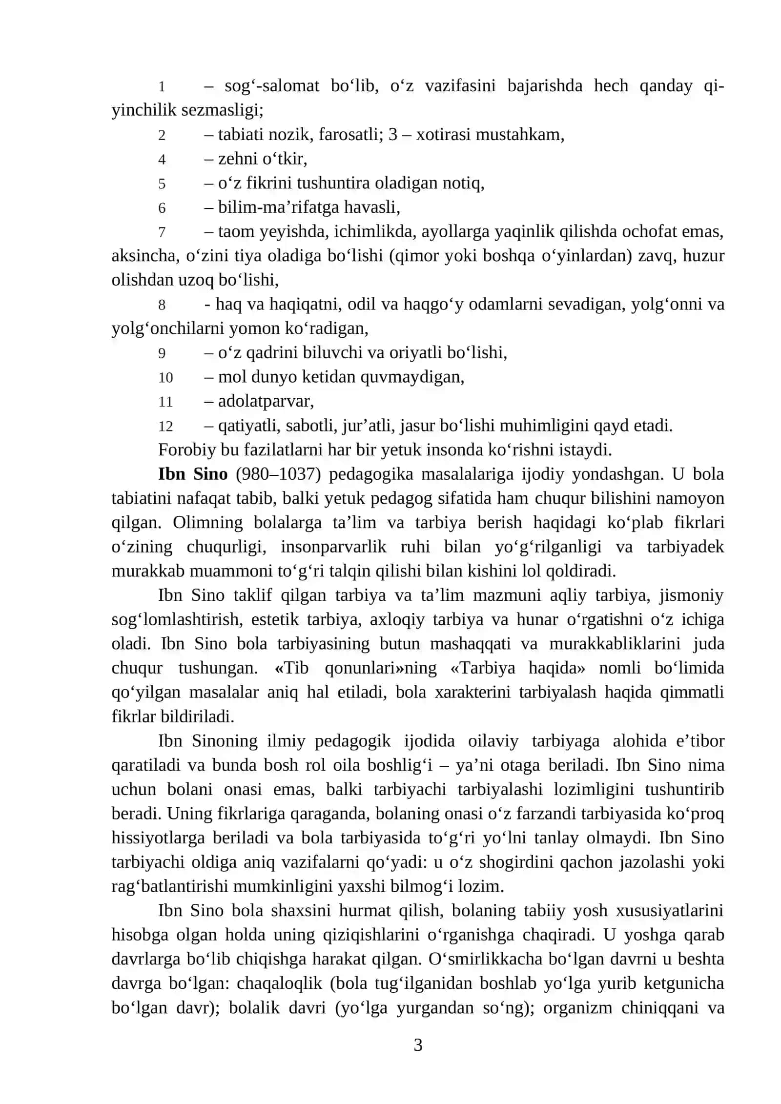 Pedagogika kasbi haqida sharq va g'arb olimlarining qonuniyatlaridan foydalanish 3
