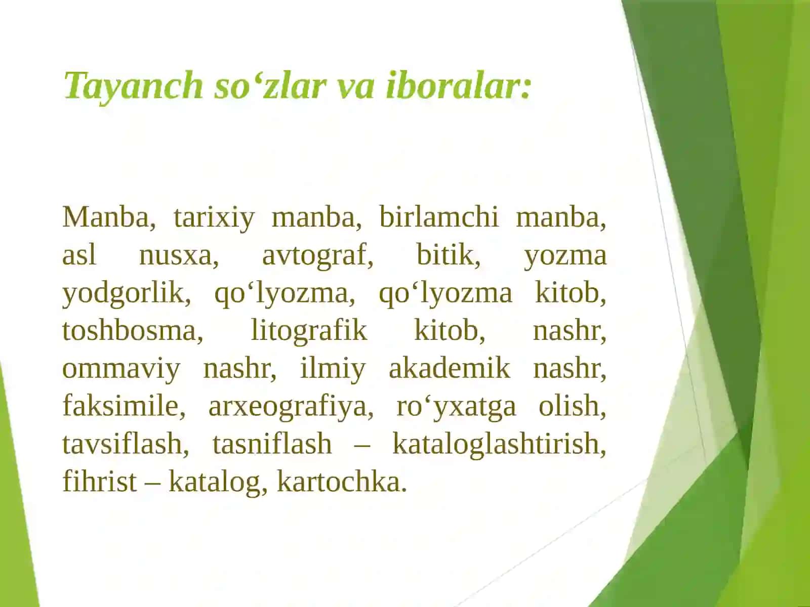 Manbashunoslik va tarixshunoslikfaniga kirish 3