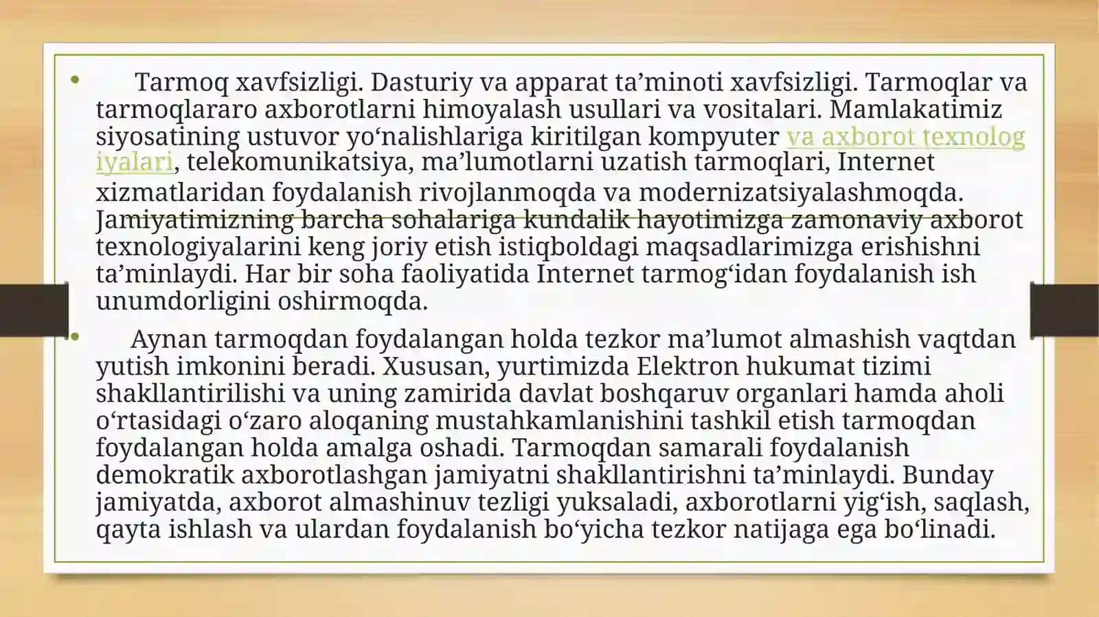 Kompyuter tarmoqlariga ruxsatsiz kirish va buzish 3
